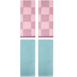 REGALWOVEN 4 Pcs Bathroom Hotel and Spa Cotton Hand Towels - 1 of 4
