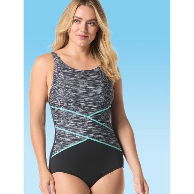 Gabar Scoop Neck One Piece Swimsuit