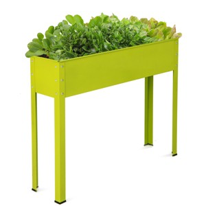 Tangkula Outdoor Elevated Garden Plant Stand Raised Garden Bed with Legs for Indoor and Outdoor Use 40"x 13"x 31.5" - 1 of 4