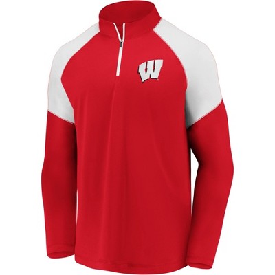 wisconsin badgers zip up sweatshirt