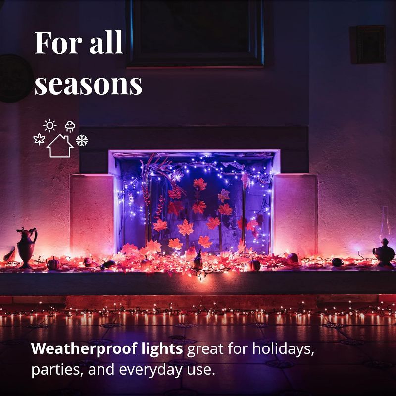 Twinkly Cluster App-Controlled LED Christmas Lights Indoor and Outdoor Smart Lighting Decoration, 6 of 10
