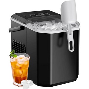 Silonn Ice Maker Countertop, Portable Ice Machine with Carry Handle, Self-Cleaning Ice Makers with Basket and Scoop, 9 Cubes in 6 Mins, 26 lbs per Day - 1 of 4