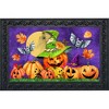 Briarwood Lane Halloween Doormat 30x18 Indoor Outdoor Happy Jack O Lanterns For Halloween Doormat - 2 of 4