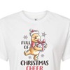 Women's - Winnie the Pooh - Full of Christmas Cheer Cropped Graphic T-Shirt - 2 of 4