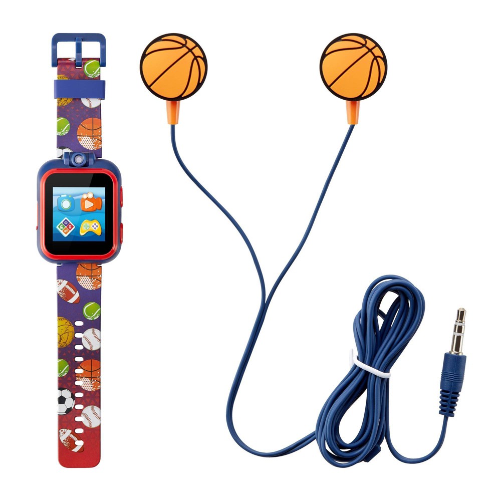 Photos - Smartwatches Playzoom Kids Smartwatch & Earbuds Set: Navy Sports
