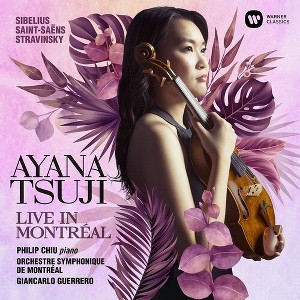 Ayana Tsuji & Philip Chiu & Giancarlo Guerrero - Sibelius: Violin Concerto Stravinsky: Duo Concertant Saint-Saens (CD) - 1 of 1