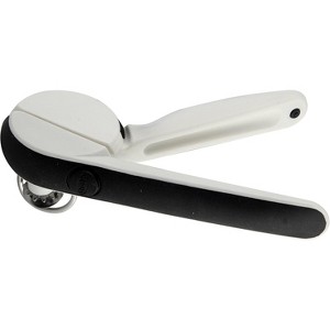 Chef'n EzSqueeze One-Handed Can Opener (Black and Meringue) - 1 of 4
