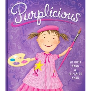Purplicious - (Pinkalicious) by  Victoria Kann & Elizabeth Kann (Hardcover) - 1 of 1