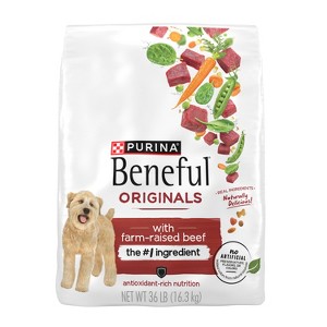 Purina Beneful Originals Real Beef Flavor Dry Dog Food - 1 of 4