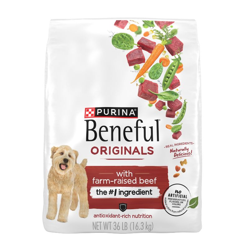 Purina Beneful Originals with Real Beef Adult Dry Dog Food, 1 of 12