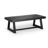 Classic Rectangular Coffee Table (48in x 24in / 1220mm x 610mm) - 2 of 4