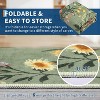 homfan Runner Rug,Washable Hallway Runner Rug Ultra-Thin Low Pile Foldable Mat Non Slip Non-Shedding Kitchen Rugs Indoor  Floral Accent Runners - 4 of 4