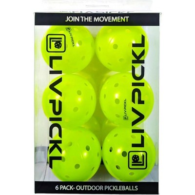 Probe Hues 40-Hole Pickleballs, High Visibility, Durable, Consistent Bounce for Courts