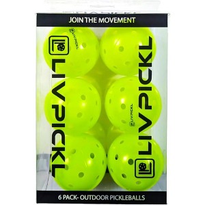 Probe Hues 40-Hole Pickleballs, High Visibility, Durable, Consistent Bounce for Courts - 1 of 3