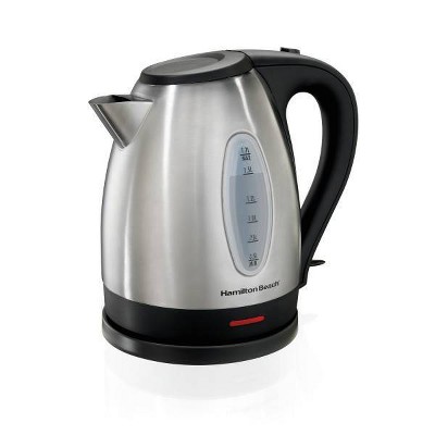 Hamilton Beach 1.7l Electric Kettle - Silver : Target