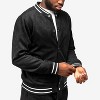 X RAY Men's Wool Varsity Bomber Jacket - 3 of 4