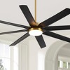 Airsurfer 70-Inch Gold Ceiling Fans with Remote - 2 of 4