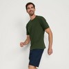 Lands' End Men's Short Sleeve Garment Dye Slub T-Shirt - 4 of 4