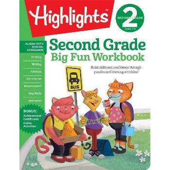 Second Grade Big Fun Workbook -  (Highlights Big Fun Workbooks) (Paperback)