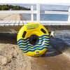 Swimline 42" Round Inflatable 1-Person Swimming Pool Tube with Handles - Yellow/Blue - 2 of 4