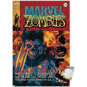 Trends International Marvel Zombies - Most Gruesome Marvel Zombie Of All Unframed Wall Poster Prints - 1 of 4