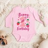 The Juniper Shop Berry 1st Birthday Long Sleeve Bodysuit - 3 of 4