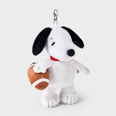 Girls' Football Snoopy Bag Charm - White