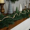 Northlight Pre-Lit Battery Operated Rope Christmas Garland - 6.75' - Warm White Lights - 3 of 4