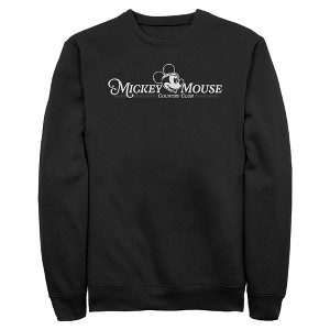 Mens Mickey & Friends Country Club Mickey Sweatshirt - 1 of 4