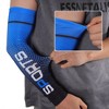 Unique Bargains Moisture Wicking Arm Sleeves 1 Pair - 3 of 4