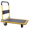 VisioGear Foldable Platform Truck Push Dolly, 660 lb. Weight Capacity, Black&Yellow, 35.8"*24"*34.2" - 2 of 4