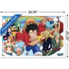 Trends International One Piece: Fishman Island - Crew Sky Framed Wall Poster Prints - 3 of 4
