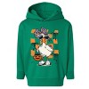 The Juniper Shop Halloween Goose Toddler Hoodie - 4T - Kelly - 2 of 4
