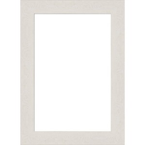 Amanti Art Rustic Plank Espresso Narrow Framed Dry Erase Magnetic Board - 1 of 4