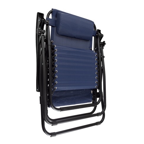 Zero gravity chair navy blue hot sale