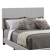 Queen Size Platform Bed with Upholstered Headboard for Bedroom - 3 of 4