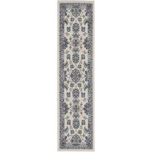 Nourison Black Ivory Essentials Area Rug 2'2 x 7'6 - Nourison