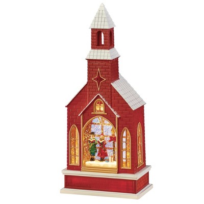 Fiber optic christmas church