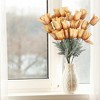 REGALWOVEN Home Decor Realistic Silk Artificial Flowers 24.8" 10 Pcs - 4 of 4