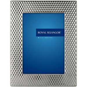 Royal Selangor 013006R Cube Photoframe, 5" x 7", Pewter - 1 of 1