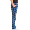 #followme Men's Poplin Pajamas - Buffalo Plaid Pajama Pants for Men with Pockets- Lounge & Sleep PJ Bottoms - 2 of 3