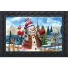 Briarwood Lane Winter Doormat 30x18 Indoor Outdoor It's Snowing Christmas For Christmas Doormat - 2 of 4