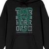 Dungeons & Dragons Tomb Of Horrors Long Sleeve Black Adult Hooded Sweatshirt - 2 of 3