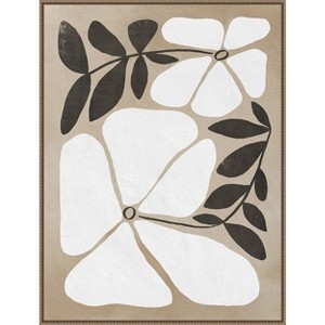 Amanti Art Melty Blooms II by Victoria Barnes Framed Canvas Wall Art - 1 of 4