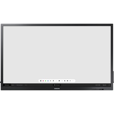Manufacturer Refurbished Samsung QB75N-W 75" 4K (3840x2160) 120Hz LCD Touch Monitor, Black