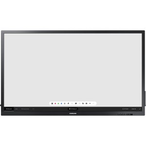 Manufacturer Refurbished Samsung QB75N-W 75" 4K (3840x2160) 120Hz LCD Touch Monitor, Black - 1 of 4