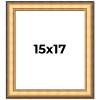 PosterPalooza | Traditional Gold Picture Frame - UV Acrylic, Foam Board Backing, Hanging Hardware - 2 of 4