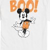 Men's - Disney - Mickey Scared Boo Short Sleeve Graphic T-Shirt - 2 of 4