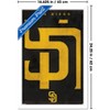Trends International MLB San Diego Padres - Logo 25 Framed Wall Poster Prints - 3 of 4