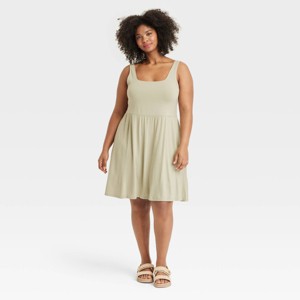Women's Knit Mini Ballet Dress - A New Day™ - 1 of 3